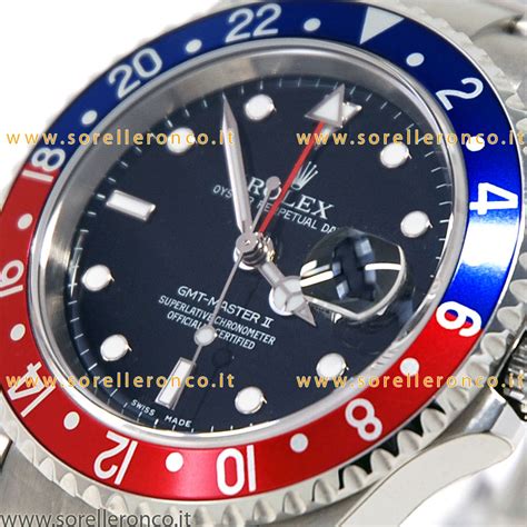 rolex rosso blu prezzo|Rolex gmt master ii orologio.